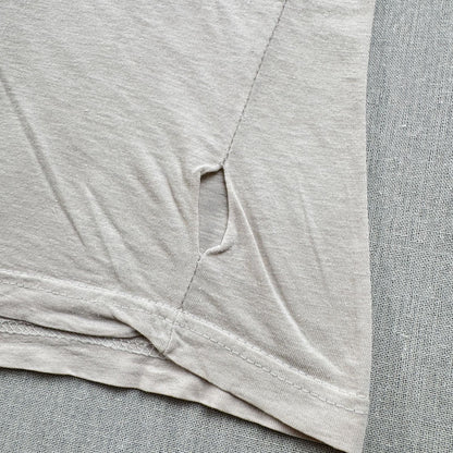 PLANETE STRESSE フランス メッセージT Tシャツ アートT L 白 2603-0125