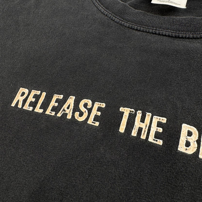 00s 企業T サラミ BI-FI プロモT Tシャツ 黒 ドイツ ソーセージ L BIFI 2603-0132