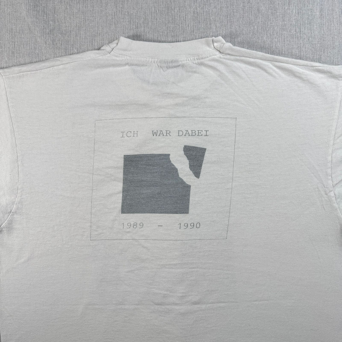 90s O.M.UNGERS ドイツ 建築家 偉人T フォトT Oswald Mathias Ungers Tシャツ 白 ベルリンの壁 ウンガース シングルステッチ 2603-0133