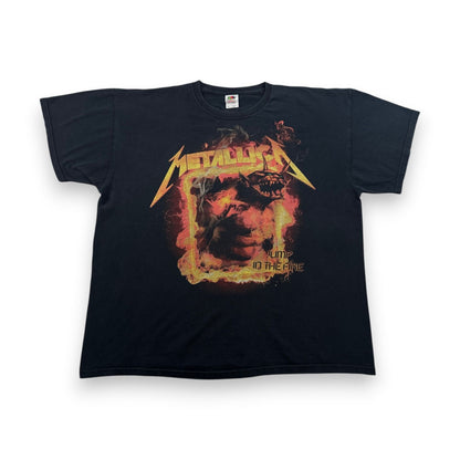 00s METALLICA メタリカ Jump In The Fire バンドT Tシャツ 黒 2XL 2603-0137