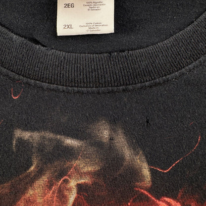 00s METALLICA メタリカ Jump In The Fire バンドT Tシャツ 黒 2XL 2603-0137