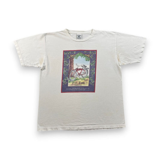 90s 00s FAT TIRE ビール patagonia オーガニック 企業T Tシャツ USA製 2603-0142