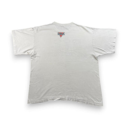 90s NIKE ナイキ USA製 Tシャツ 銀タグ 陸上 白 XL シングルステッチ アメリカ 2603-0144