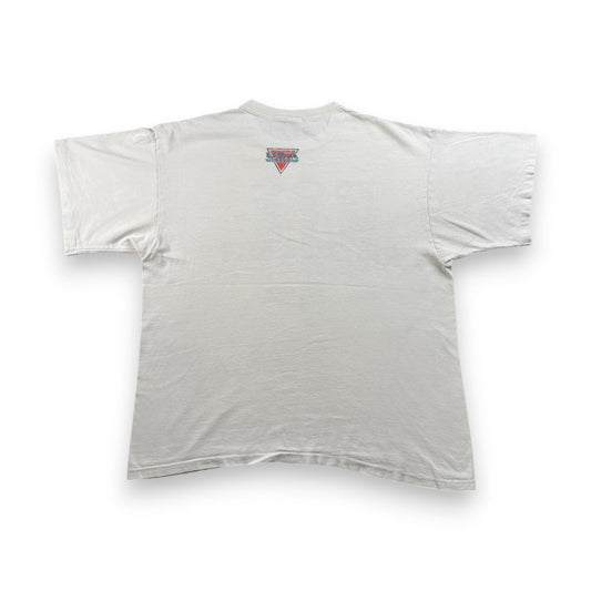 90s NIKE ナイキ USA製 Tシャツ 銀タグ 陸上 白 XL シングルステッチ アメリカ 2603-0144