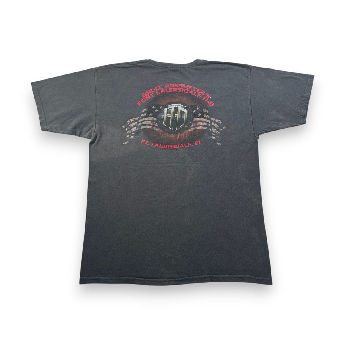 00s ハーレーダビッドソン Tシャツ グレー L メキシコ製 Harley Davidson 2603-0147