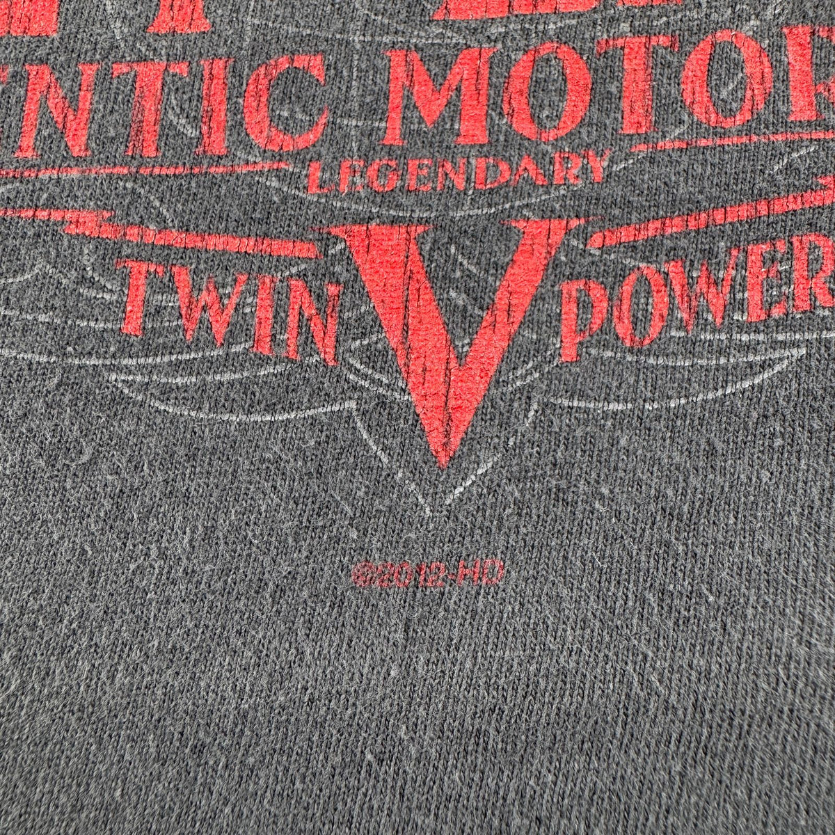 00s ハーレーダビッドソン Tシャツ グレー L メキシコ製 Harley Davidson 2603-0147