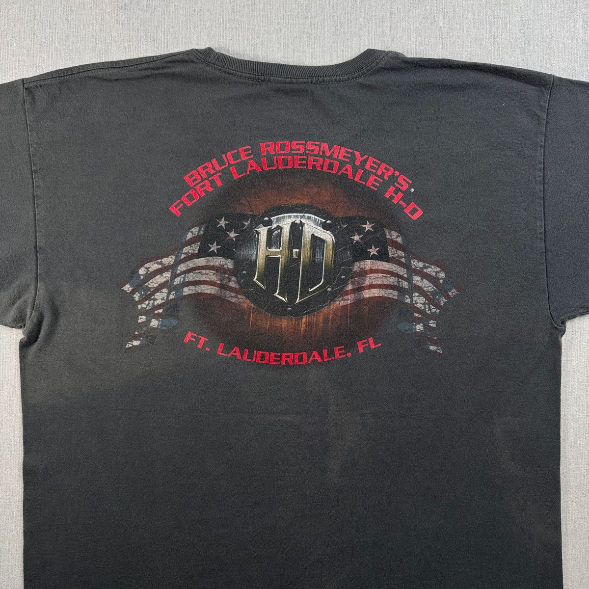 00s ハーレーダビッドソン Tシャツ グレー L メキシコ製 Harley Davidson 2603-0147