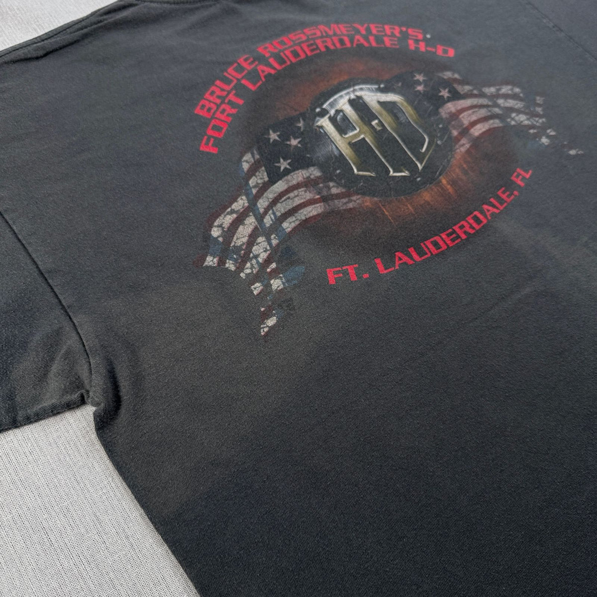 00s ハーレーダビッドソン Tシャツ グレー L メキシコ製 Harley Davidson 2603-0147