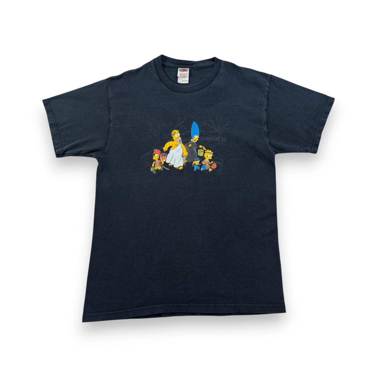90s 00s シンプソンズ Tシャツ キャラクター アメリカ 黒 L 2603-0150