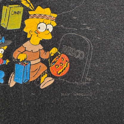 90s 00s シンプソンズ Tシャツ キャラクター アメリカ 黒 L 2603-0150