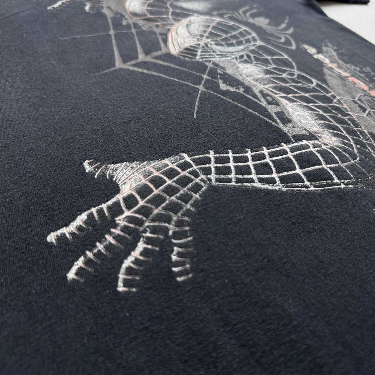 00s スパイダーマン SPIDER MAN 3 Tシャツ 映画 ムービー 黒 2603-0151