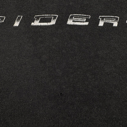 00s スパイダーマン SPIDER MAN 2 Tシャツ XL 黒 映画 ムービー 2603-0152