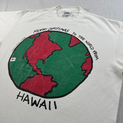 80s 90s アートT GRAVITY GRAPHICS 地球 USA製 XL グラビティグラフィック Tシャツ アートT 2603-0157