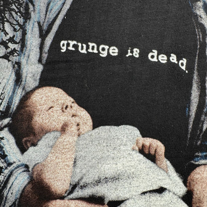 00s kurt cobain カートコバーン EMPIRE NIRVANA ニルヴァーナ 追悼 Memorial 両面 Tシャツ メキシカンブート 遺書 バンドT 2603-0163