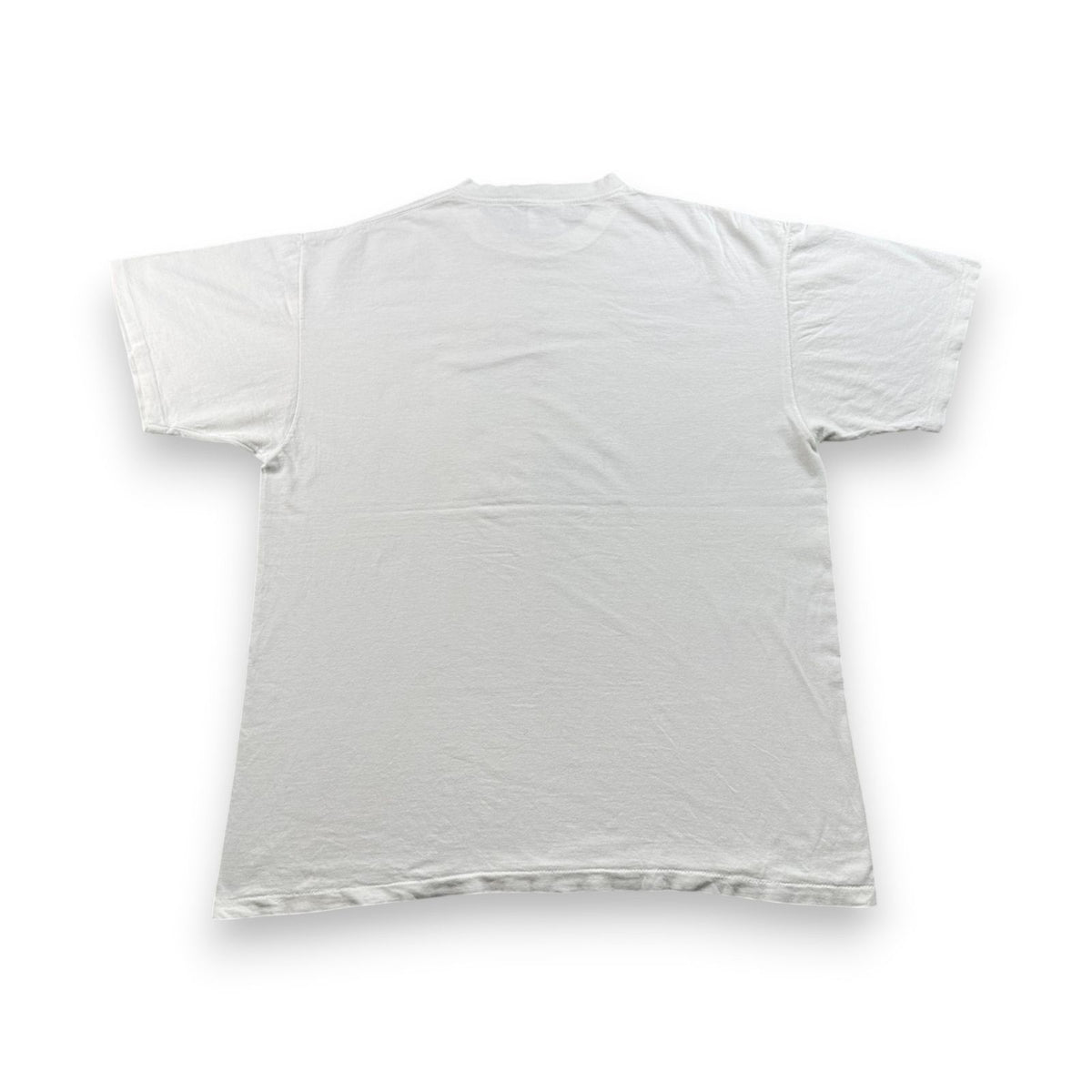 90s 薔薇 花柄 アートT Tシャツ 白 XL シングルステッチ ひまわり 2603-0172