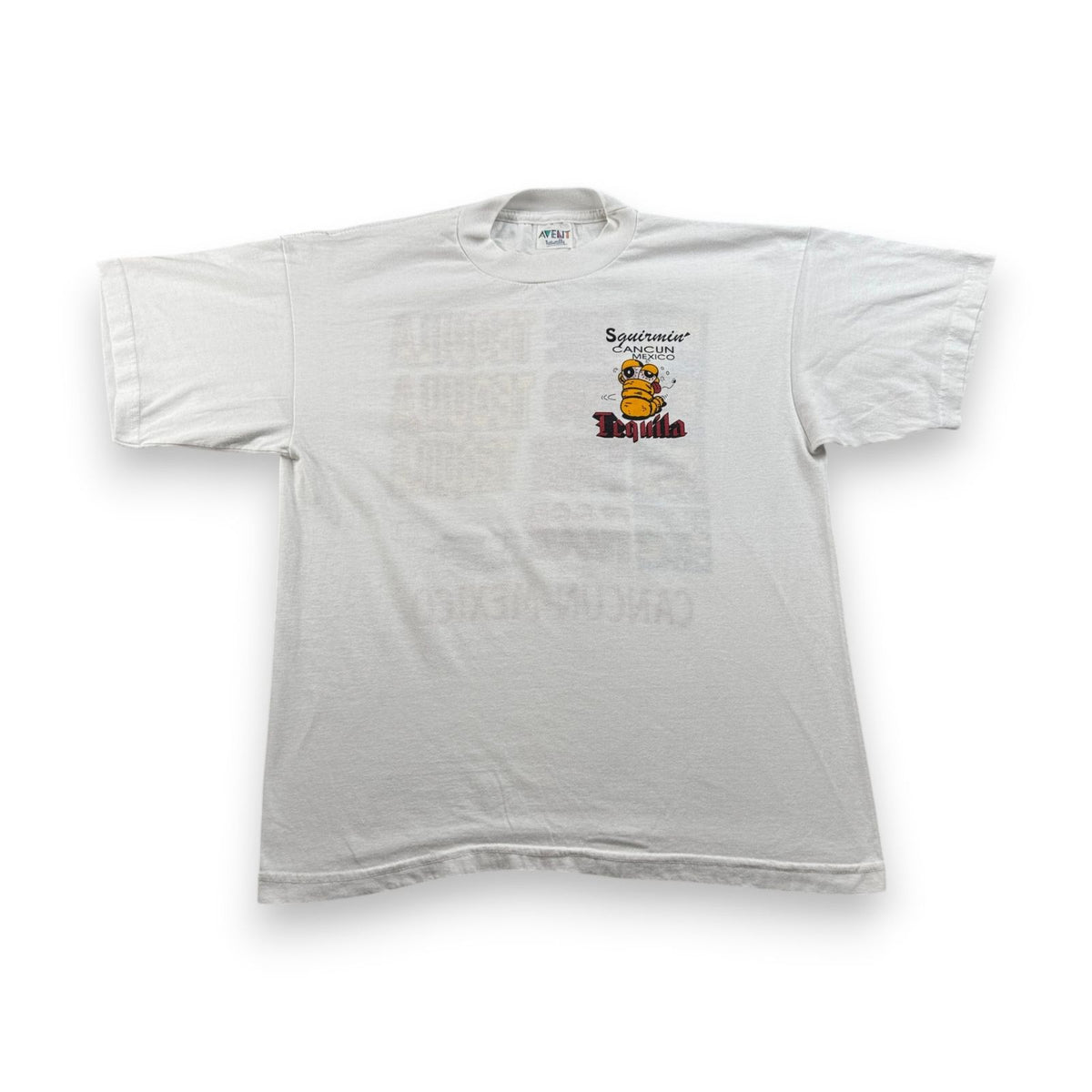 90s 00s テキーラ Tシャツ メキシコ スーベニアT 白 Tequila 2603-0173