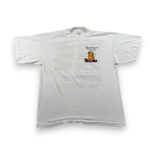 90s 00s テキーラ Tシャツ メキシコ スーベニアT 白 Tequila 2603-0173