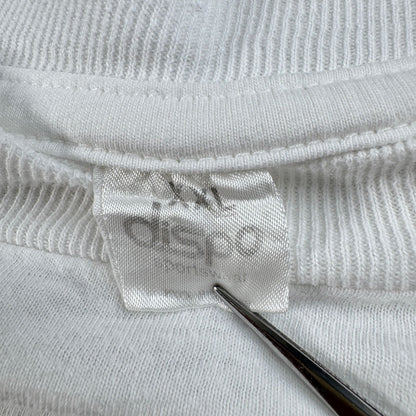 90s 00s エロT おっぱい ビール Tシャツ アートT 白 ボックスシルエット 2603-0174