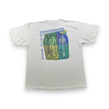 90s 00s ハードロックカフェ Tシャツ 企業T アートT マートルビーチ エジプト 壁画 ファラオ HRC 2603-0175