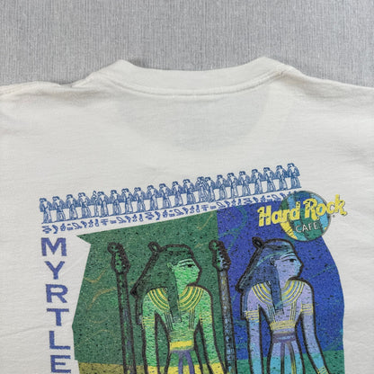 90s 00s ハードロックカフェ Tシャツ 企業T アートT マートルビーチ エジプト 壁画 ファラオ HRC 2603-0175