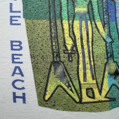 90s 00s ハードロックカフェ Tシャツ 企業T アートT マートルビーチ エジプト 壁画 ファラオ HRC 2603-0175