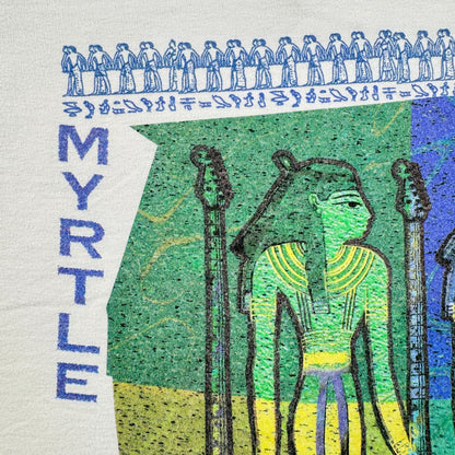 90s 00s ハードロックカフェ Tシャツ 企業T アートT マートルビーチ エジプト 壁画 ファラオ HRC 2603-0175