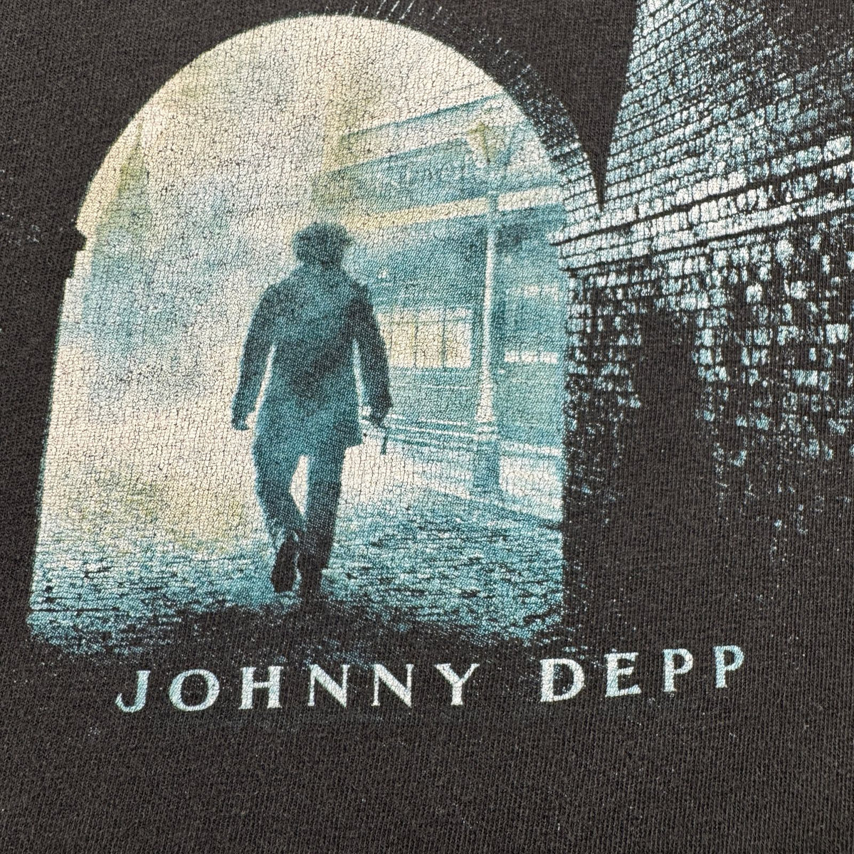 00s 映画T スウィーニー トッド ジョニーデップ Sweeney Todd Johnny Depp BEWARE 2XL フリート街の悪魔の理髪師 ムービー ティムバートン監督 ホラー シザーハンズ 2603-0179