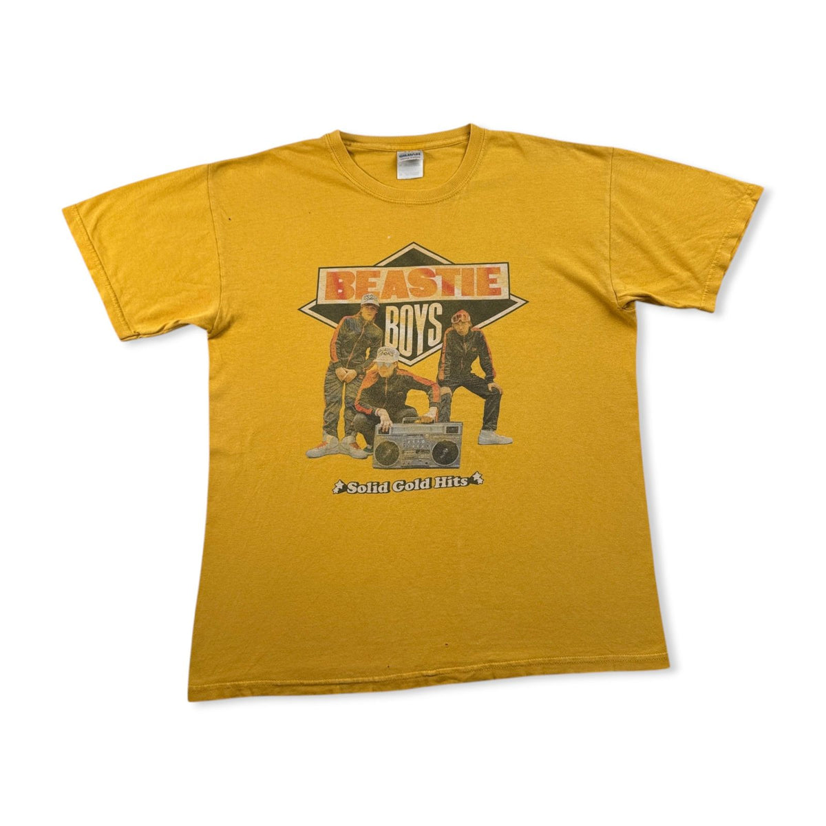 00s BEASTY BOYS solid gold hits 黄色 Tシャツ バンドT 2603-0183