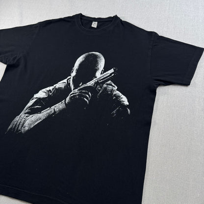 call of duty コールオブデューティー bo2 Tシャツ 黒 ブラック L ゲーム 映画 2603-0182