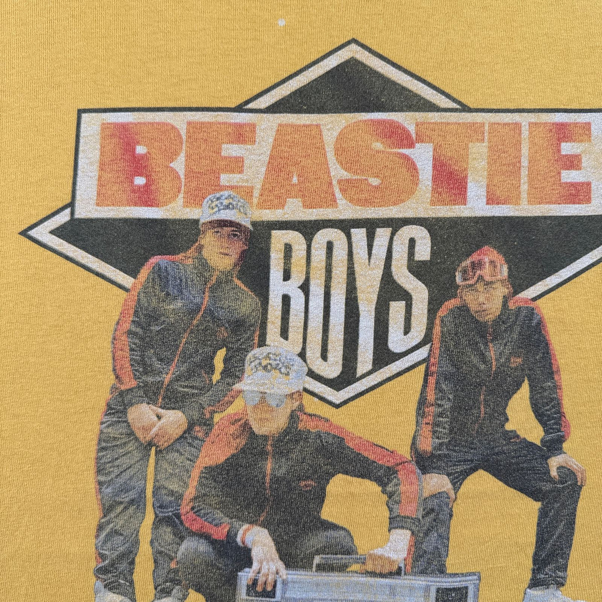 00s BEASTY BOYS solid gold hits 黄色 Tシャツ バンドT 2603-0183