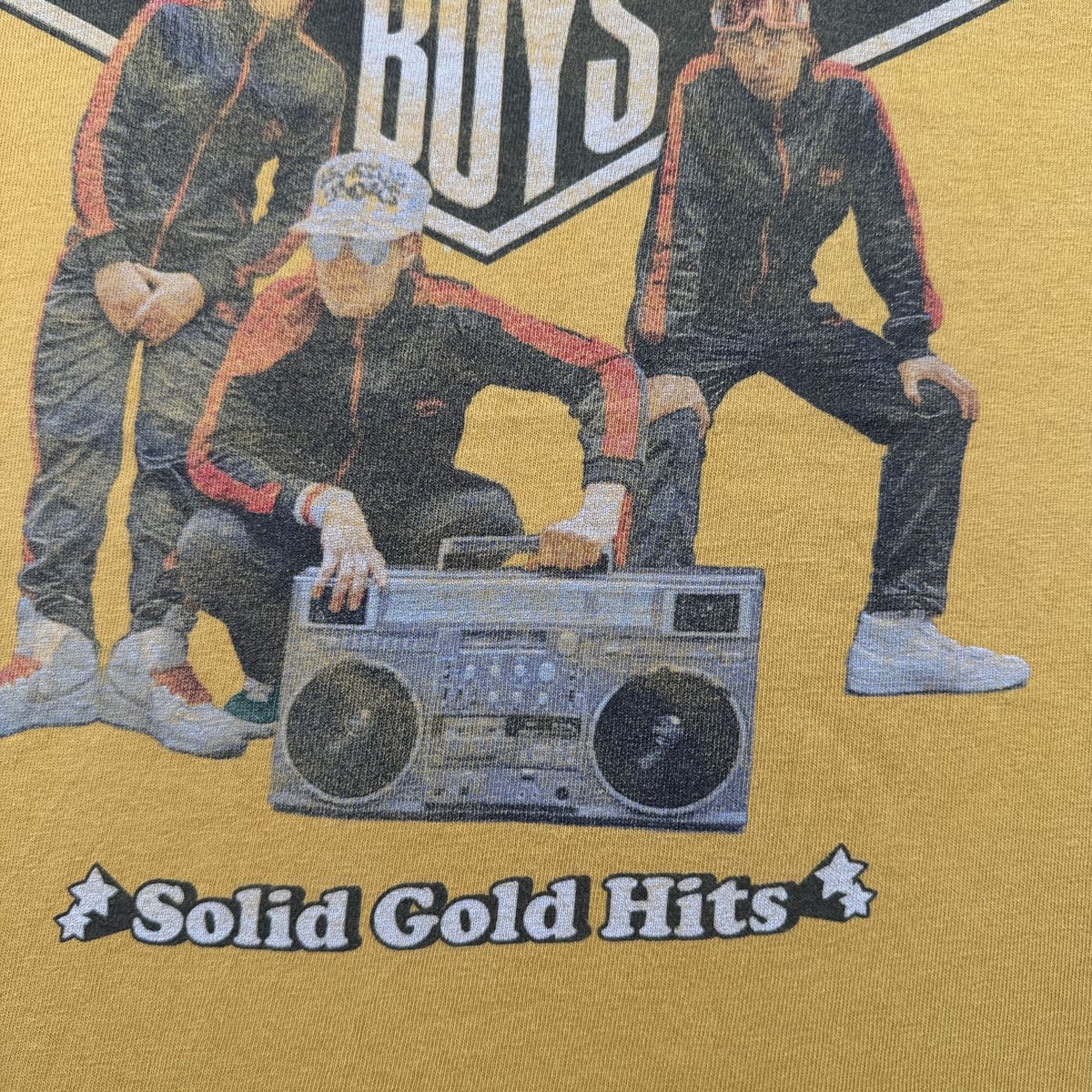00s BEASTY BOYS solid gold hits 黄色 Tシャツ バンドT 2603-0183