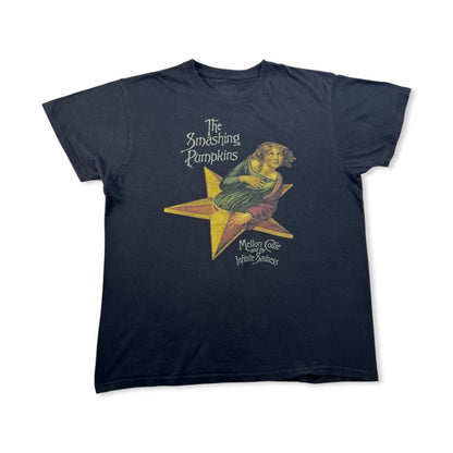 00s the smashing pumpkins スマッシングパンプキンズ スマパン バンT XL ボックスシルエット 黒 2603-0184
