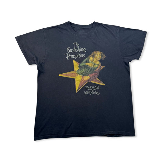 00s the smashing pumpkins スマッシングパンプキンズ スマパン バンT XL ボックスシルエット 黒 2603-0184