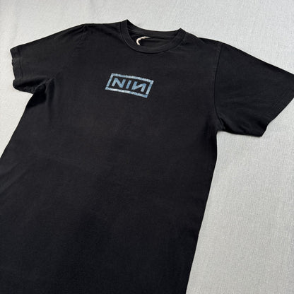 00s ナインインチネイルズ NIN nine inch nails with teeth 2006 バンドT 黒 2603-0185