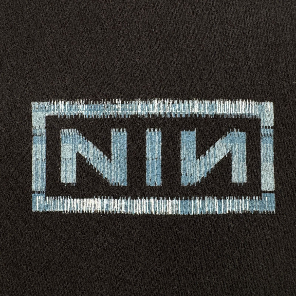 00s ナインインチネイルズ NIN nine inch nails with teeth 2006 バンドT 黒 2603-0185
