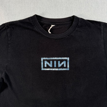 00s ナインインチネイルズ NIN nine inch nails with teeth 2006 バンドT 黒 2603-0185