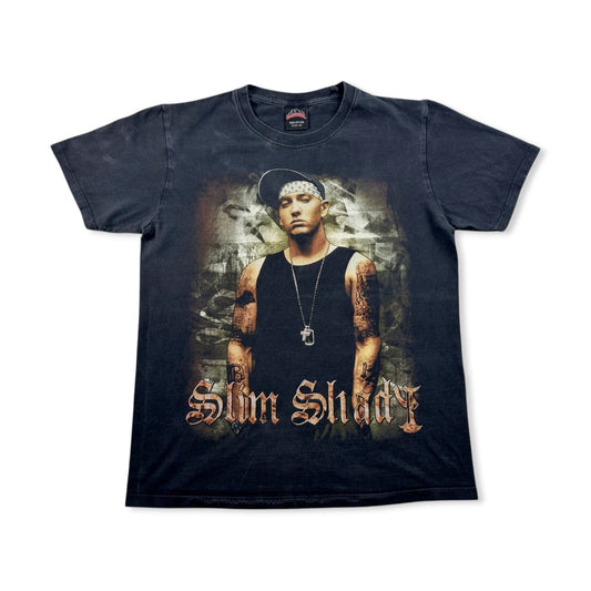 エミネム EMINEM slim shady SLIM SHADY スリムシェイディ Tシャツ バンドT ラップ 黒 M 2603-0188