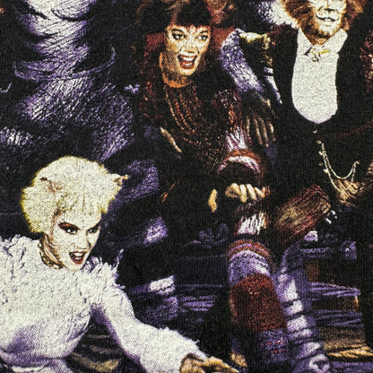 90s 00s CATS キャッツ ミュージカル Tシャツ 黒 XL ムービー 映画 2603-0189