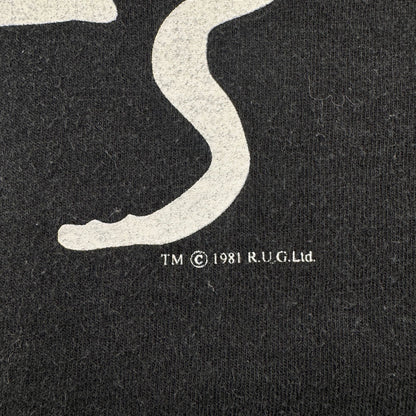 90s 00s CATS キャッツ ミュージカル Tシャツ 黒 XL ムービー 映画 2603-0189