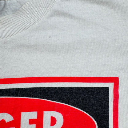 90s アート メッセージ Tシャツ DANGER DAD WORKING ドラマ 映画 HOME IMPROVEMENT XL USA製 シングルステッチ XL ティムアレン 2603-0191