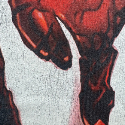 00s MARVEL マーベル カーネイジ Tシャツ ヴェノム Carnage Venom 黒 映画 ムービー M フェード 2603-0193
