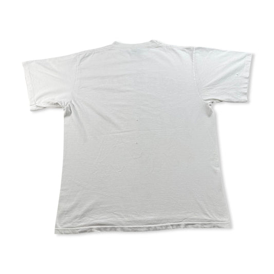90s REN & STIMPY レン スティンピー Tシャツ USA製 アメコミ キャラクター 白 XL 2603-0203
