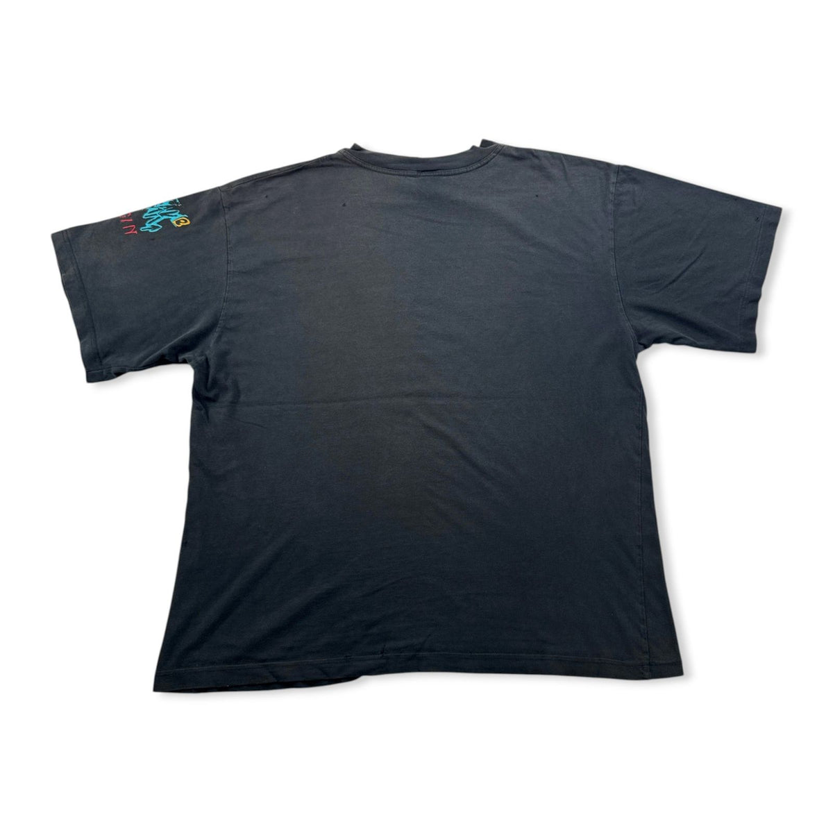 90s 00s アートT RODEO Tシャツ 黒 L オールドスケート ボックスシルエット 2603-0204