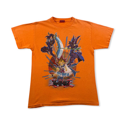 00s 遊戯王 Tシャツ オレンジ キッズ T 2603-0207