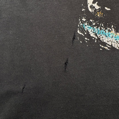 90s 00s アートT RODEO Tシャツ 黒 L オールドスケート ボックスシルエット 2603-0204
