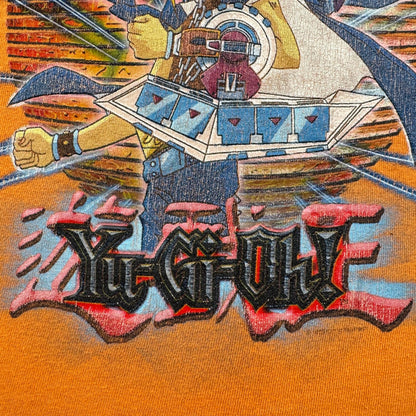 00s 遊戯王 Tシャツ オレンジ キッズ T 2603-0207