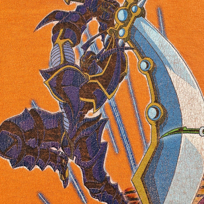 00s 遊戯王 Tシャツ オレンジ キッズ T 2603-0207