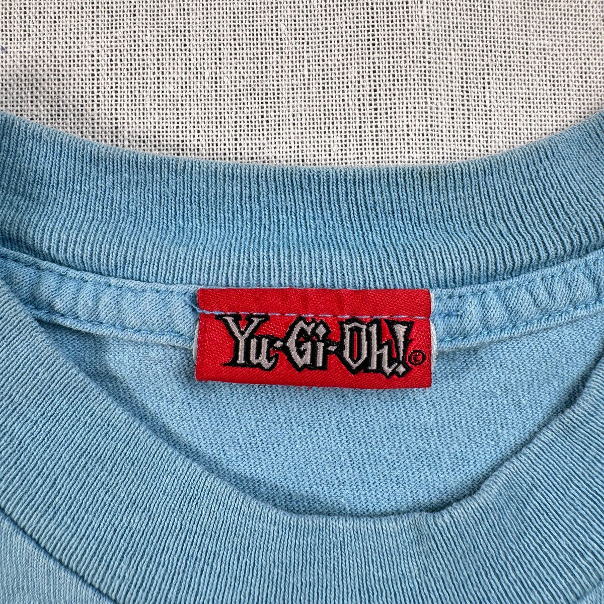 00s 遊戯王 Tシャツ 水色 キッズ T 2603-0208