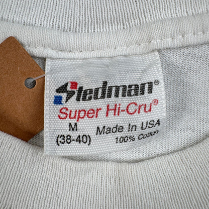 80s アートT ALL ONE PEOPLE Tシャツ 地球 1989 M stedman シングルステッチ a-x-2505-004