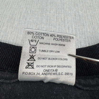 90s アートT Tシャツ Basic color T shirts コンピュータ 1993 パソコン 黒 XL シングルステッチ Dartmouth Computer Distribution a-x-2505-001